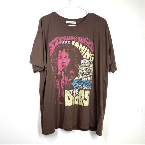 DAYDREAMER NWOT The Doors Strange Nights Are Coming Merch Band Tee Medium - Picture 2 of 7